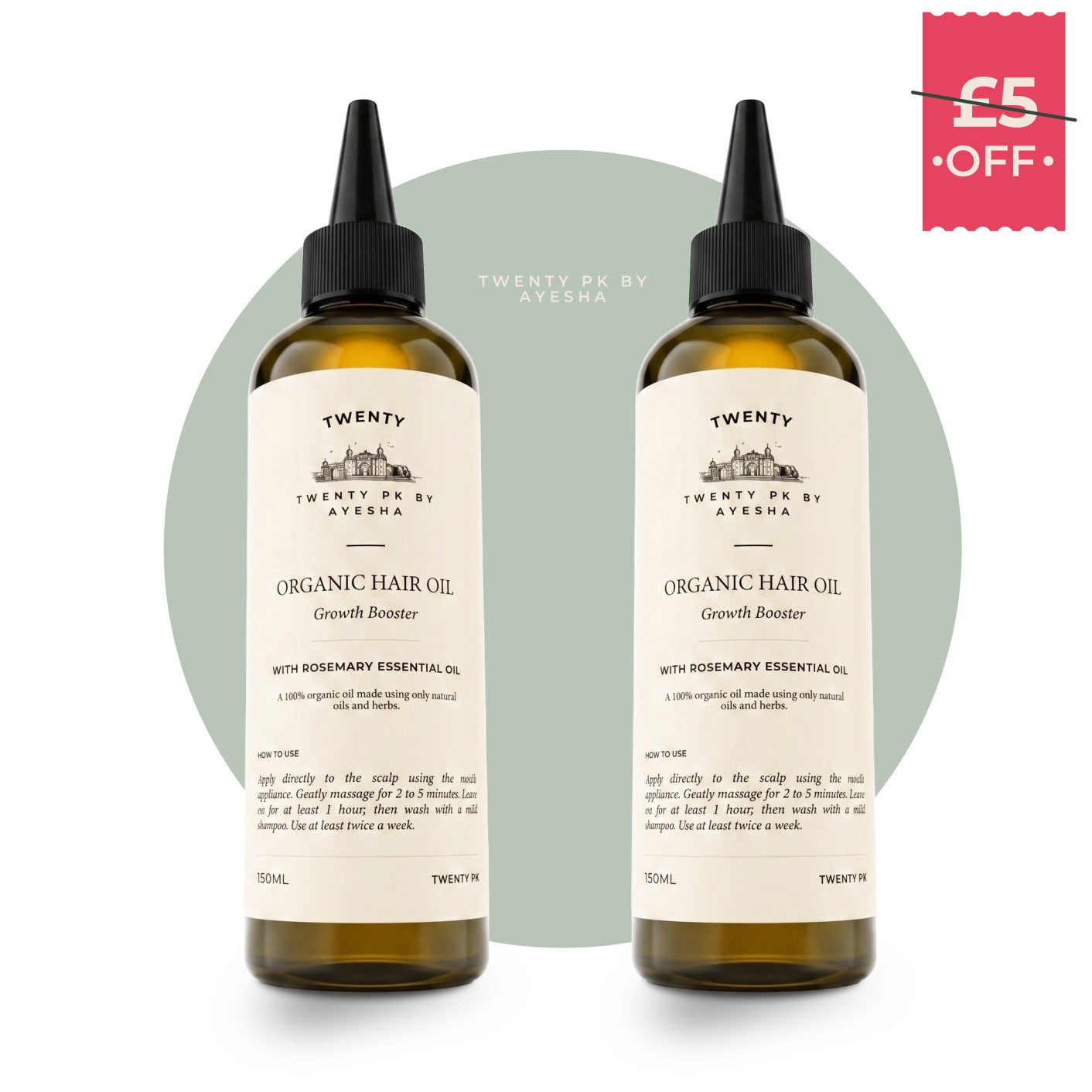 Hair Growth Oil | Pack of 2